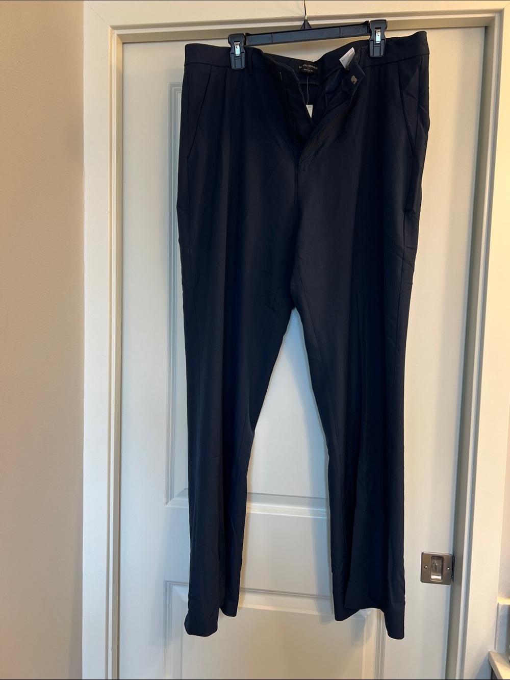 Women's Classic Dress Pants - Navy Blue